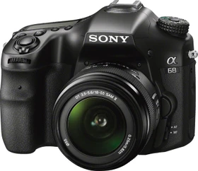Sony Alpha 68 mit Objektiv 18-55mm 3.5-5.6 DT SAMII