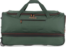 Travelite Basics Rollenreisetasche erweiterbar 70cm grün