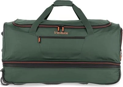 Travelite Basics Rollenreisetasche erweiterbar 70cm grün
