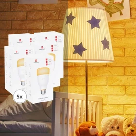 Yeelight 1S LED-Bulb E27 8.5W/827 dimmbar, 5 Stück
