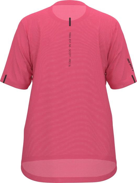 Scott Vertic Pro SL Trikot kurzarm digital pink (Damen)