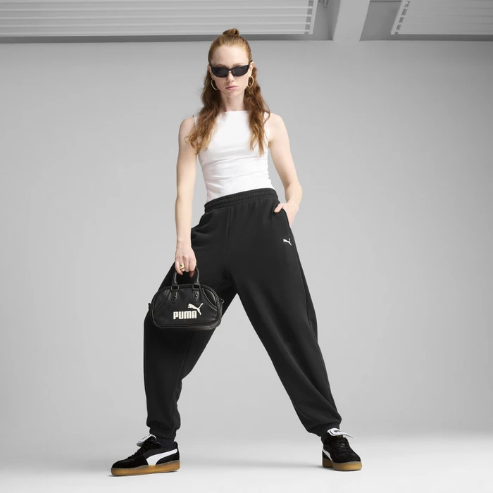 Puma Wardrobe ESS Relaxed Trainingshose lang puma black (Damen)