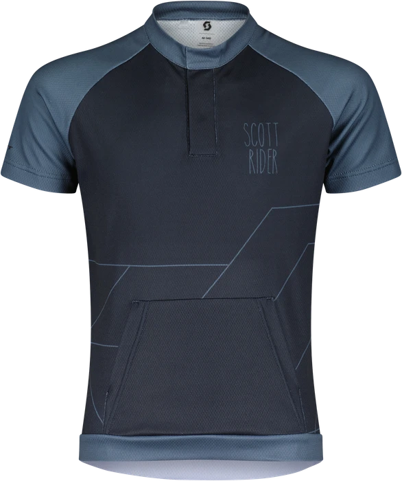 Scott RC Team Trikot kurzarm dark blue/metal blue (Junior)