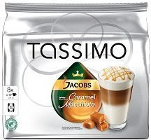 Tassimo T-Disc Jacobs Caramel Macchiato Kaffeekapseln, 40 Stück (5x 8 Stück)