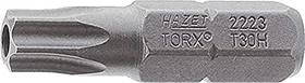 Hazet 2223-T27H Torx Bit 1/4", T27x25mm, 1 Stück