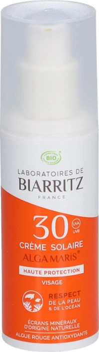 Laboratoires de Biarritz Alga Maris Sonnencreme Gesicht LSF30, 50ml