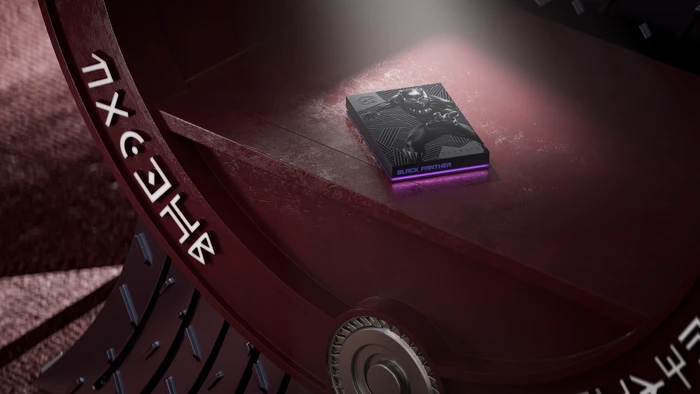 Seagate FireCuda Gaming HDD - Black Panther Special Edition, 2TB, +Rescue, USB 3.0 Micro-B