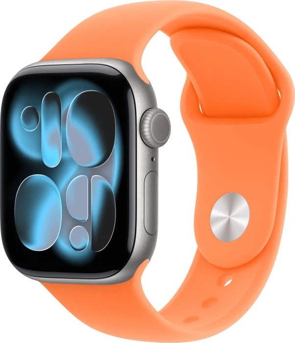 Apple Sportarmband S/M für Apple Watch 42mm clementine