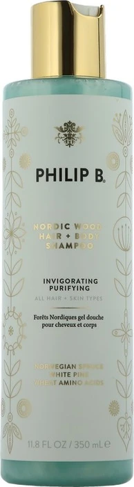 Philip B. Nordic Wood Hair und Body Shampoo, 350ml