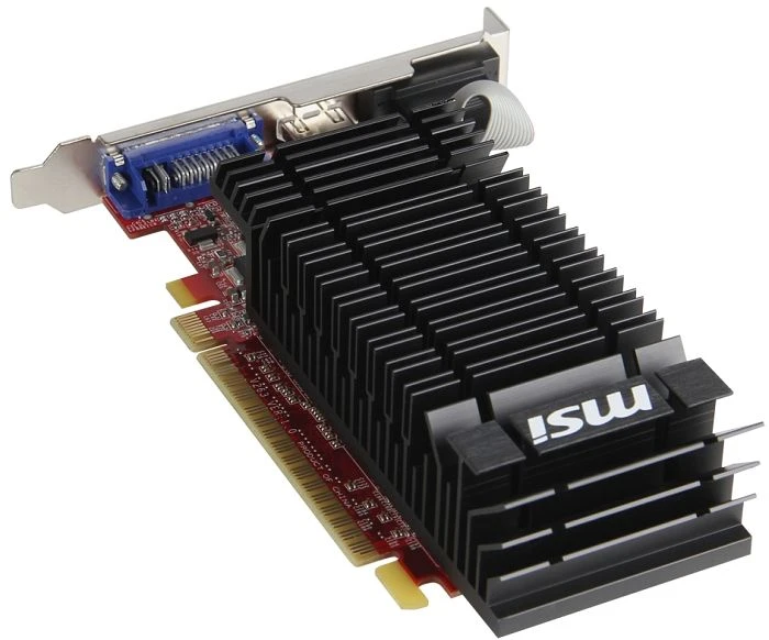 MSI GeForce GT 610 (667MHz), N610-1GD3H/LP, 1GB DDR3, VGA, DVI, HDMI