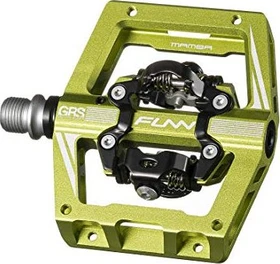 Funn Mamba S Double Side Clip Kombipedale grün