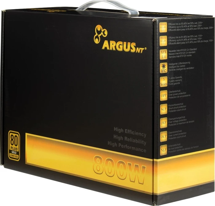 Inter-Tech Argus GPS-800 800W, ATX 2.4