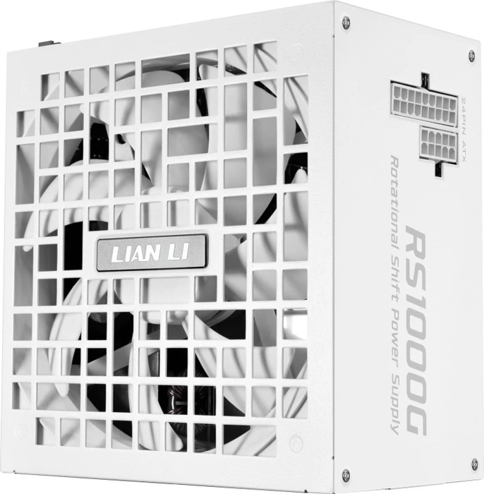 Lian Li Rotational Shift Series RS1000G weiß 1000W, ATX 3.1, mit RS USB-Hub