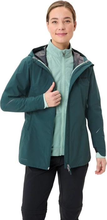 Vaude Yaras 3in1 Fahrradjacke deep pond (Damen)