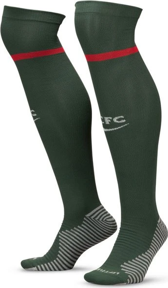 Nike Dri-FIT Chelsea F.C. Strike Home Fußballstutzen galactic jade/speed red/jade horizon/phantom