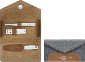 Zwilling Taschen-Etui Maniküre/Pediküre-Set 3-teilig Filz