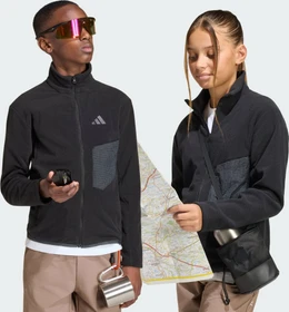 adidas Terrex Multi Full-Zip Fleece Funktionsjacke schwarz (Junior)
