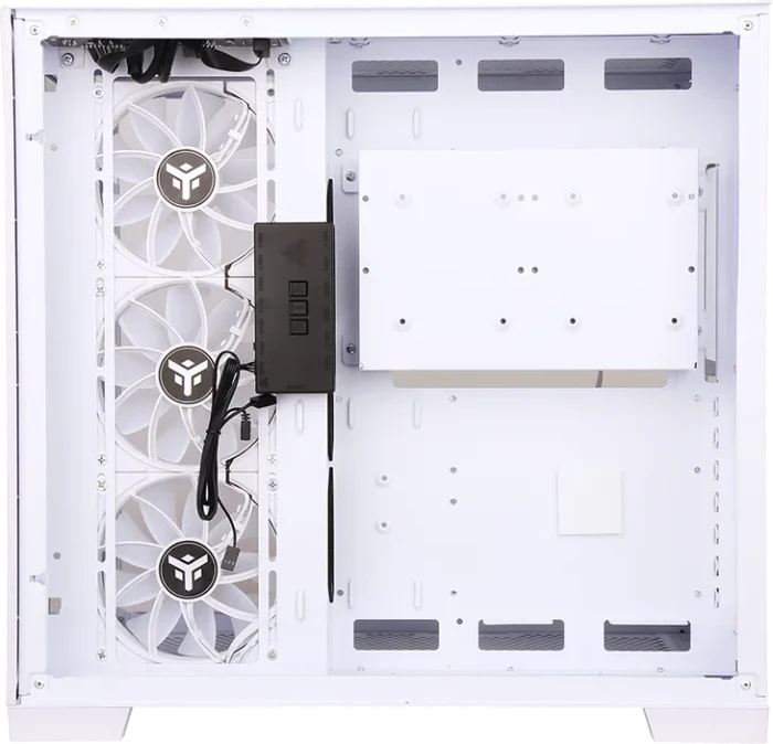 iTek Dark Cave White, Glasfenster