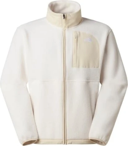 The North Face Yumiori Off Peak Full Zip Fleece Jacke white dune/desert stone (Herren)