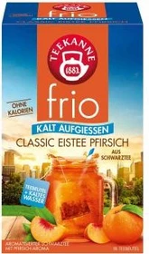 Teekanne Frio Classic Eistee Pfirsich Tee Beutel, 18 Stück