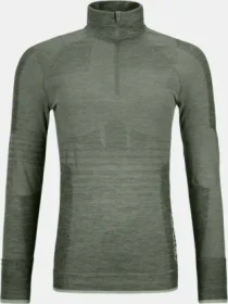 Ortovox 230 Competition Zip Neck Funktionsshirt langarm arctic grey (Damen)