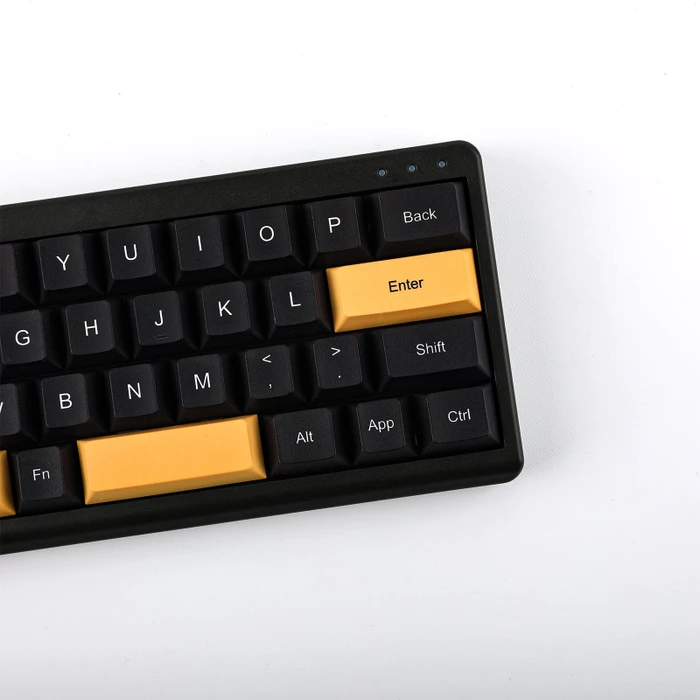 Epomaker TH40, Gold Black, LEDs RGB, Cherry Profil, hot-swap, Epomaker Wisteria, USB/Bluetooth, US