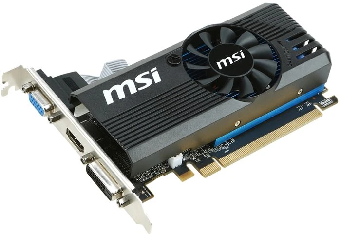 MSI Radeon R7 240, R7 240 4GD3 LP, 4GB DDR3, VGA, DVI, HDMI