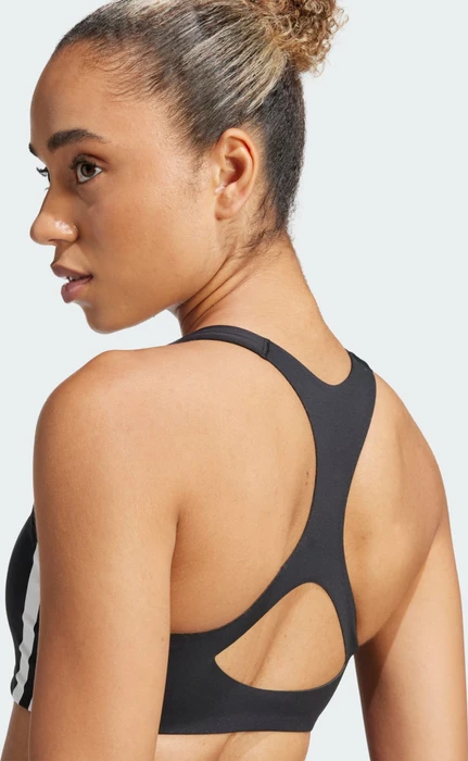 adidas Adizero Run Medium-Support Sport-BH schwarz (Damen)