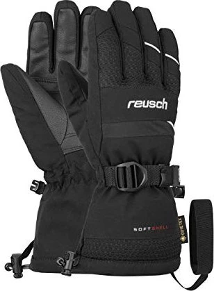 Reusch Maxim Gore-Tex Skihandschuhe schwarz/weiß (Junior)