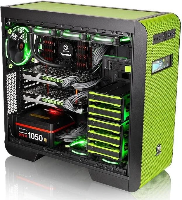 Thermaltake Core V51 Riing Edition, Acrylfenster