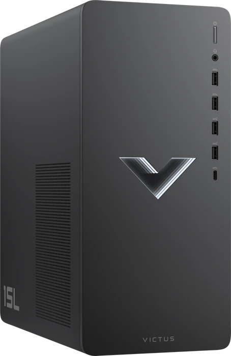 HP Victus 15L Desktop TG02-0015ng, Shadow Black, Ryzen 7 5700G, 16GB RAM, 512GB SSD, 1TB HDD, GeForce RTX 3060 Ti