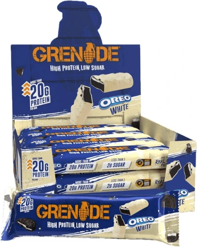 Grenade Protein Bar Oreo White 720g (12x 60g)