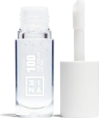 3INA The Color Lip Oil Lipgloss 100 crystal clear, 4ml