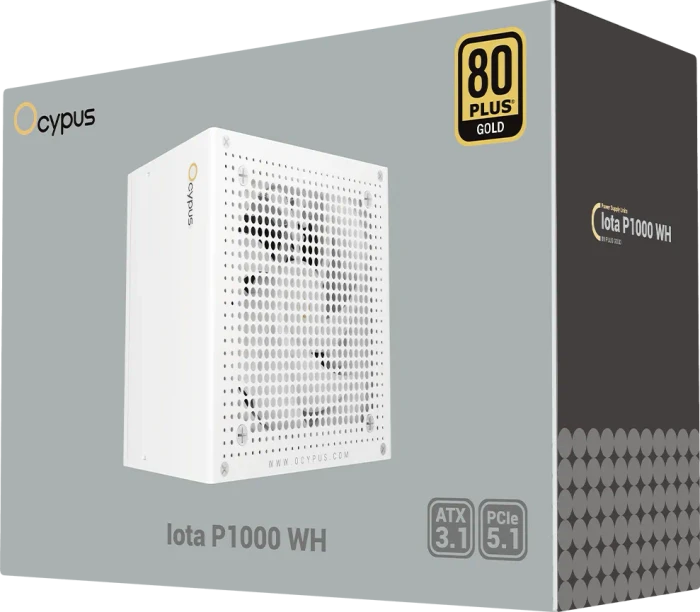 Ocypus Iota P1000 WH weiß 1000W, ATX 3.1