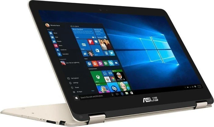 ASUS ZenBook Flip UX360CA-C4183T, Icicle Gold, Core m3-7Y30, 8GB RAM, 256GB SSD, DE