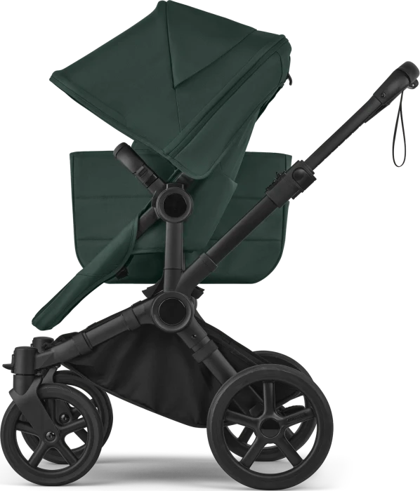 Bugaboo Donkey 6 2in1 Gestell schwarz fern green