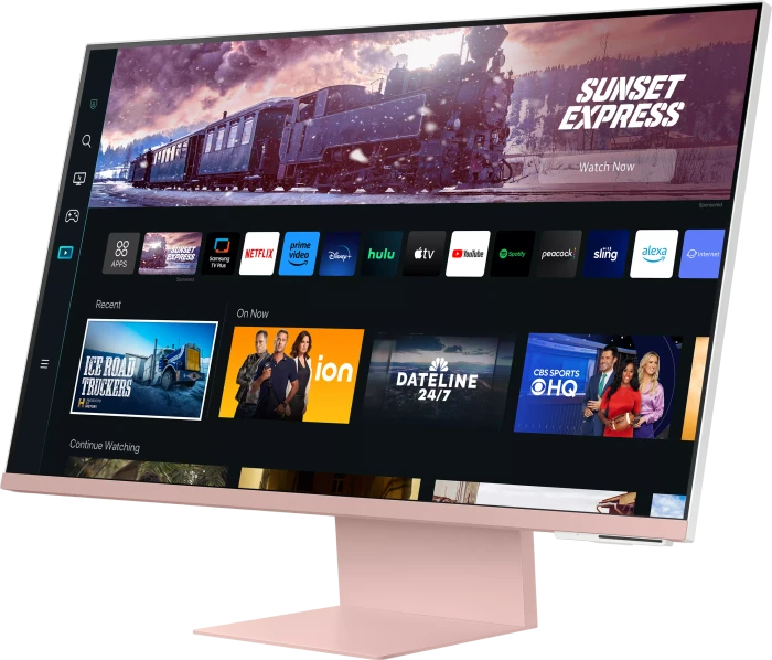 Samsung Smart Monitor M8 M80C Sunset Pink, 27"