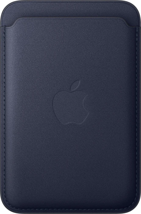 Apple iPhone Feingewebe Wallet mit MagSafe navy