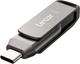 Lexar JumpDrive D400 32GB, USB-A + USB-C, USB 3.2 Gen 1×1