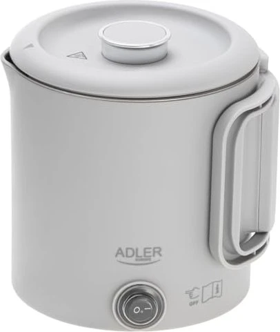 Adler AD 1388 Reise-Wasserkocher grau