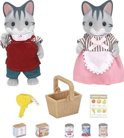 Epoch Sylvanian Families - Themen-Sets Einkaufen - Supermarkt-Besitzer