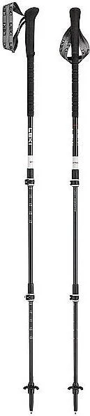 Leki Skytera Lite Standard Trekkingstöcke schwarz/weiß/neon orange