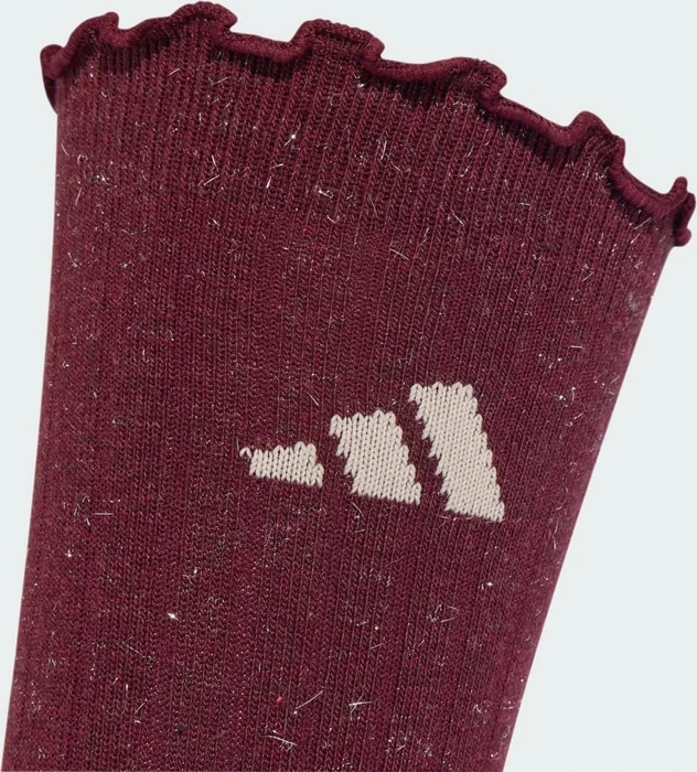 adidas Glow Socken crystal linen/maroon, 2 Paare (Damen)
