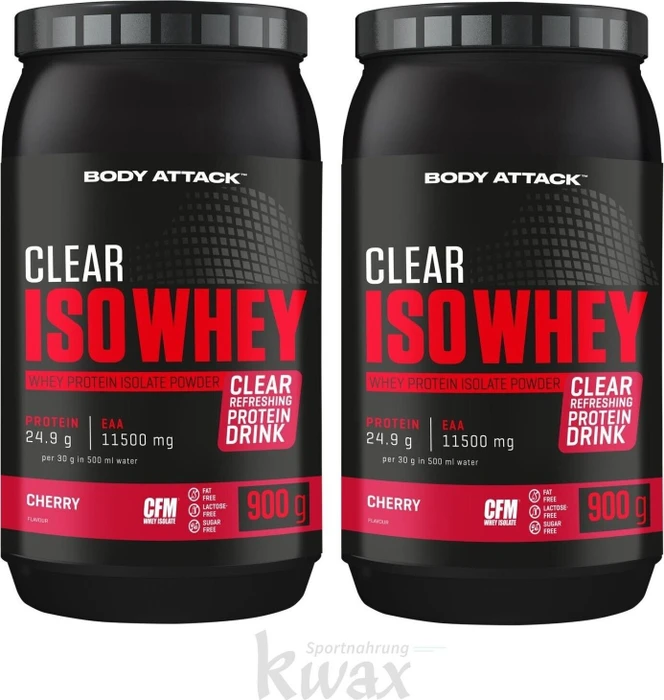Body Attack Clear Iso Whey 900g