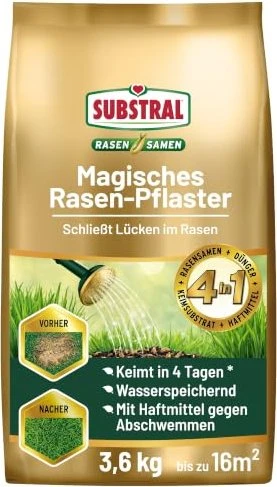Evergreen Garden Care Substral Magisches Rasen-Pflaster, 3.6kg