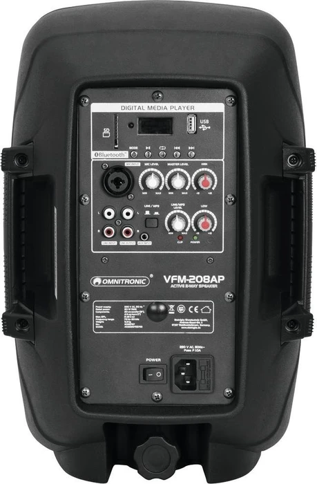 Omnitronic VFM-208AP schwarz, Stück