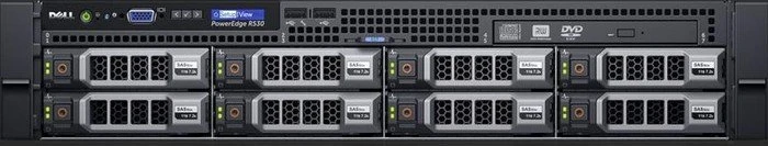 Dell PowerEdge R530, Xeon E5-2603 v3, 8GB RAM, 1TB HDD, 2HE