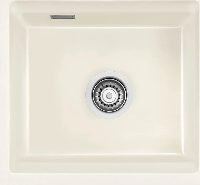 systemceram Kara 51 F/o Einbau Becken mittig magnolie