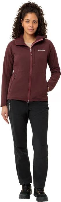 Vaude Elope Fleece Hoodie Funktionsjacke dark oak (Damen)