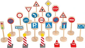 Legler Small Foot Verkehrsschilder-Set